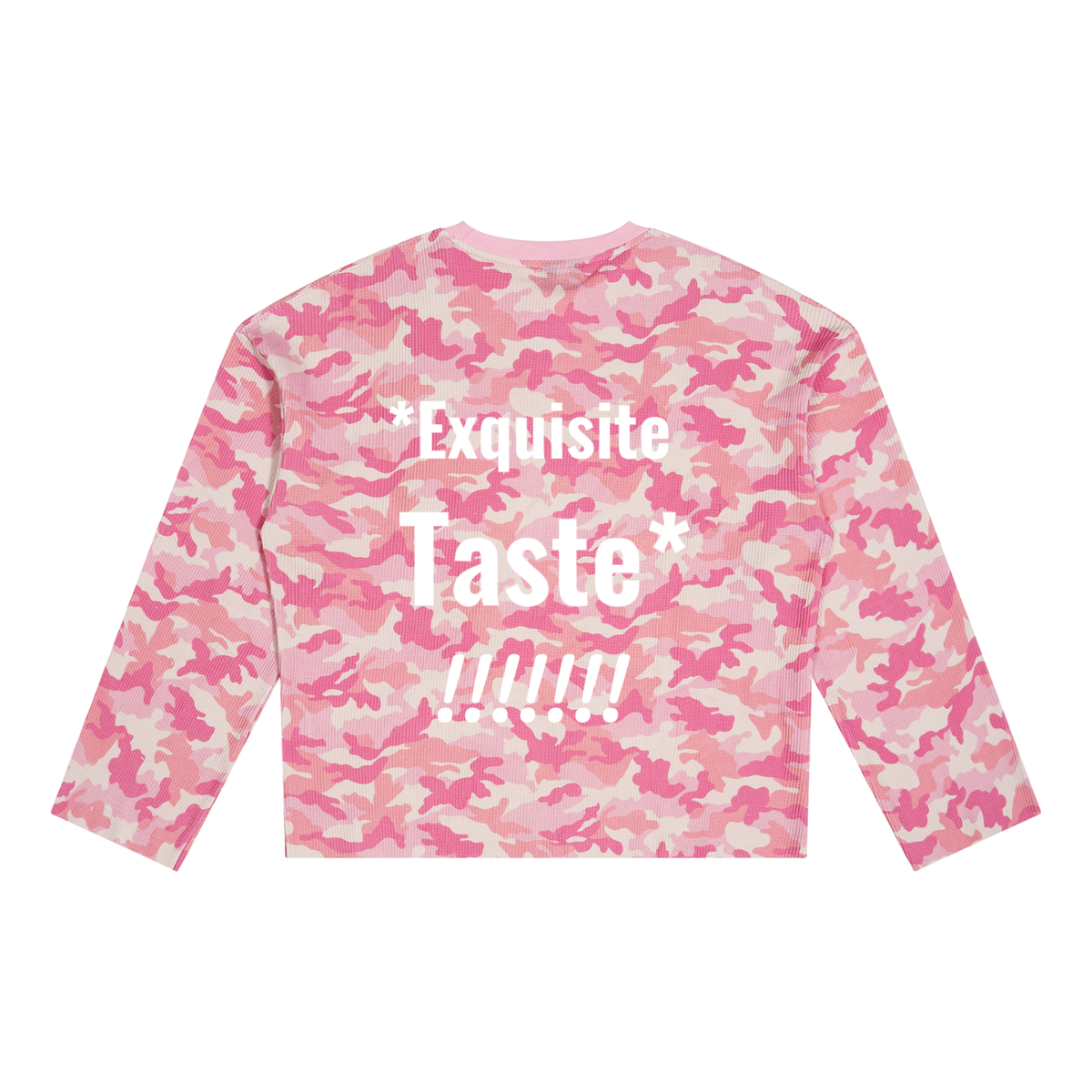 ÄRTIFÄCT “Exqusite Taste” -Waffle Thermal Long-Sleeve